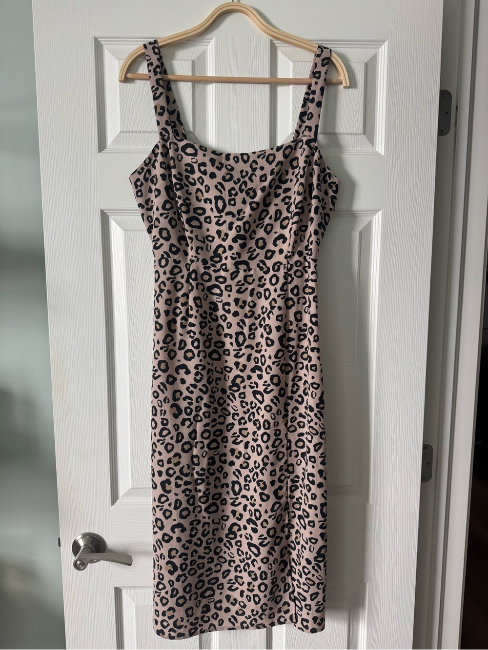 Like-New Sanctuary Leopard Print Midi Dress Size 8